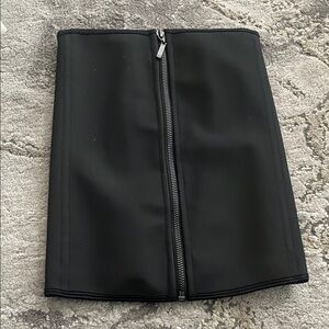 Elegant Black Zippered Shapewear